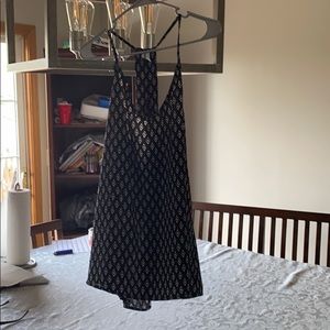 Black and white tank